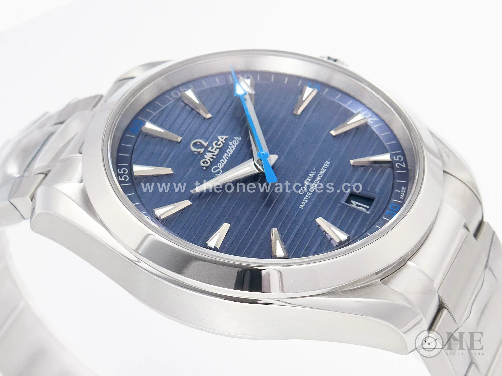 Aqua Terra 150m 41mm VSF 1:1 Best Edition Blue Dial on SS Bracelet A8900 Super Clone