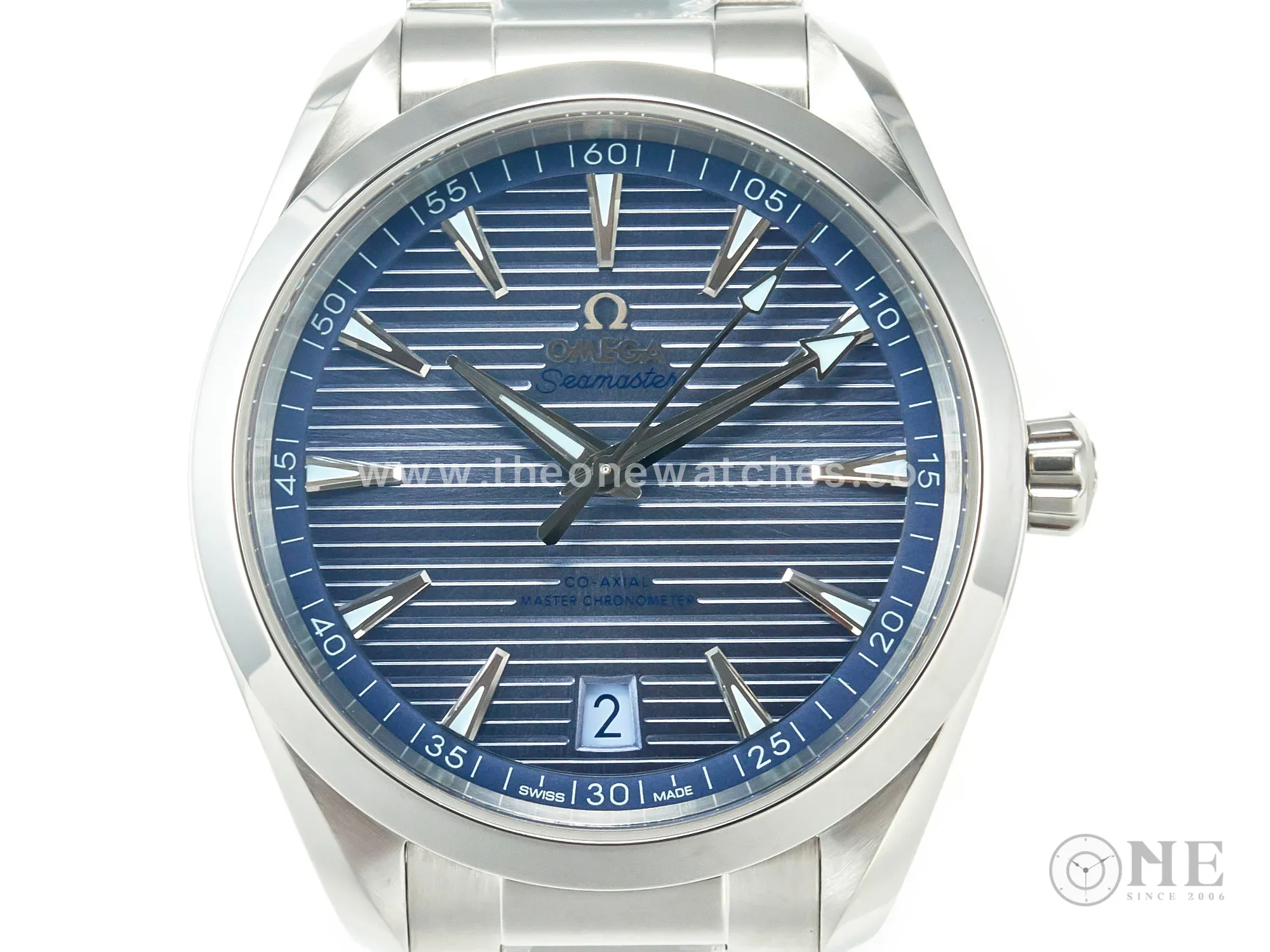 Aqua Terra 150M 41mm VSF 1:1 Best Edition Summer Blue Dial on SS Bracelet A8900 Super Clone