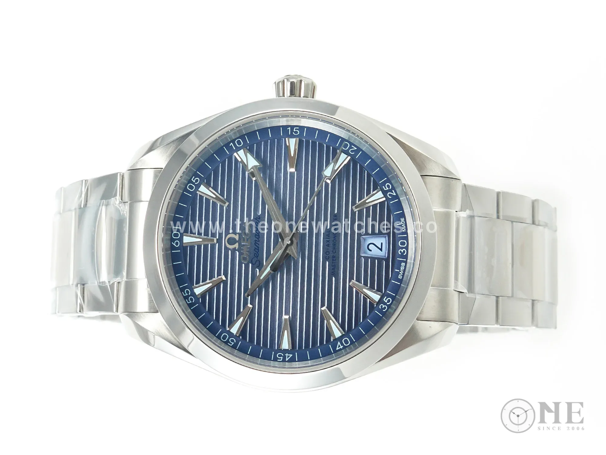 Aqua Terra 150M 41mm VSF 1:1 Best Edition Summer Blue Dial on SS Bracelet A8900 Super Clone