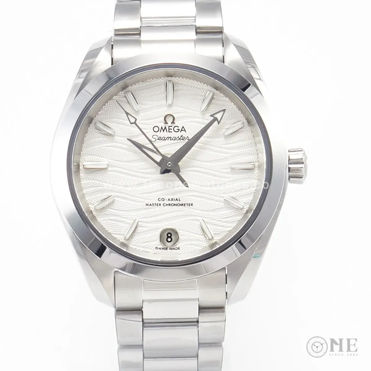 Aqua Terra 150M SS VSF 1:1 Best Edition White Dial SS Hand on SS Bracelet A8800