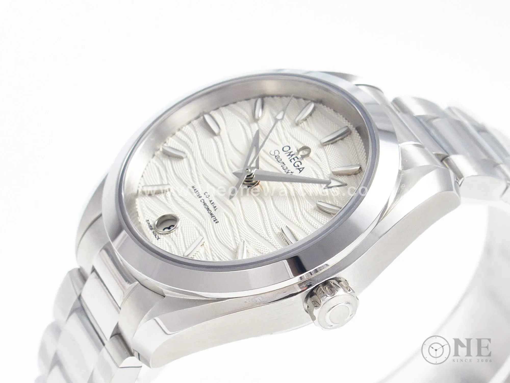 Aqua Terra 150M SS VSF 1:1 Best Edition White Dial SS Hand on SS Bracelet A8800