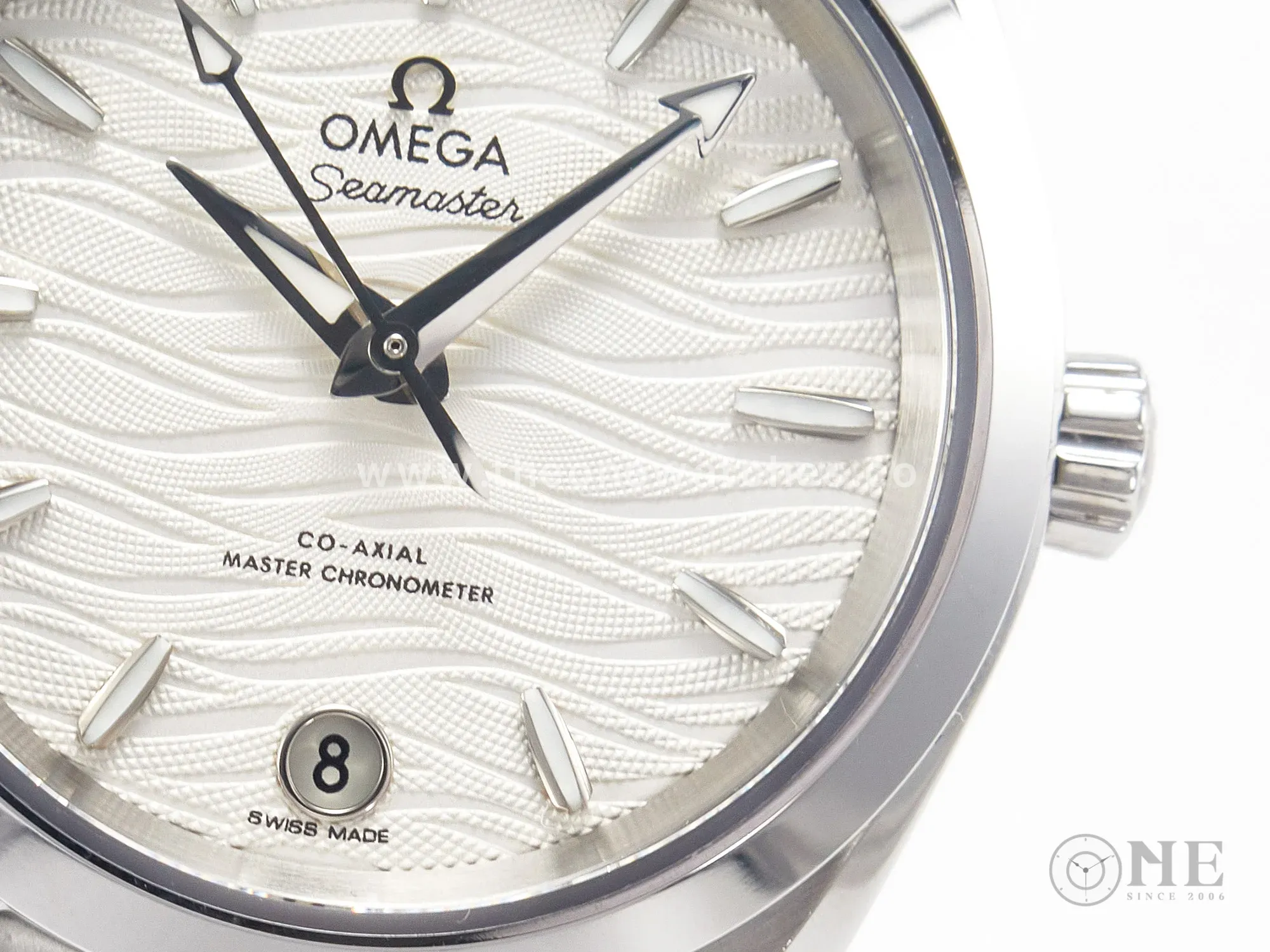 Aqua Terra 150M SS VSF 1:1 Best Edition White Dial SS Hand on SS Bracelet A8800