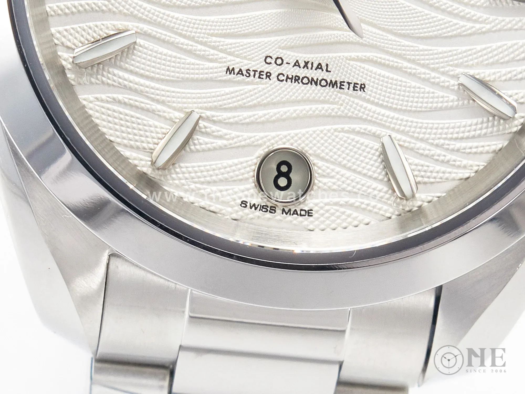Aqua Terra 150M SS VSF 1:1 Best Edition White Dial SS Hand on SS Bracelet A8800