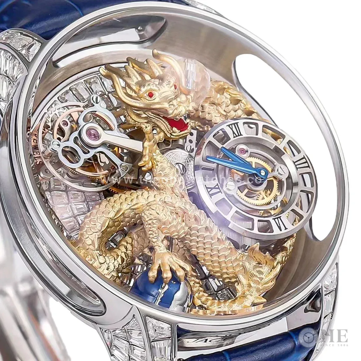 Astronomia Gold Dragon White Gold with Diamonds