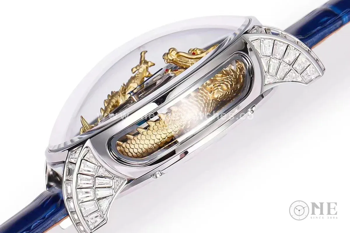Astronomia Gold Dragon White Gold with Diamonds