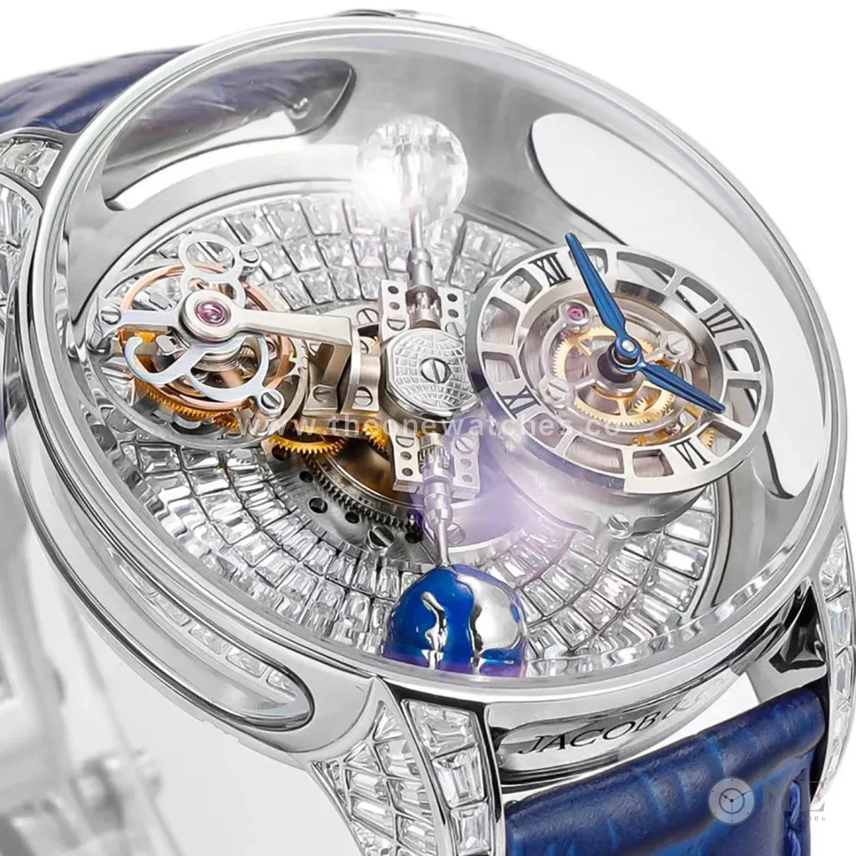 Astronomia Tourbillon Diamond Dial White Gold