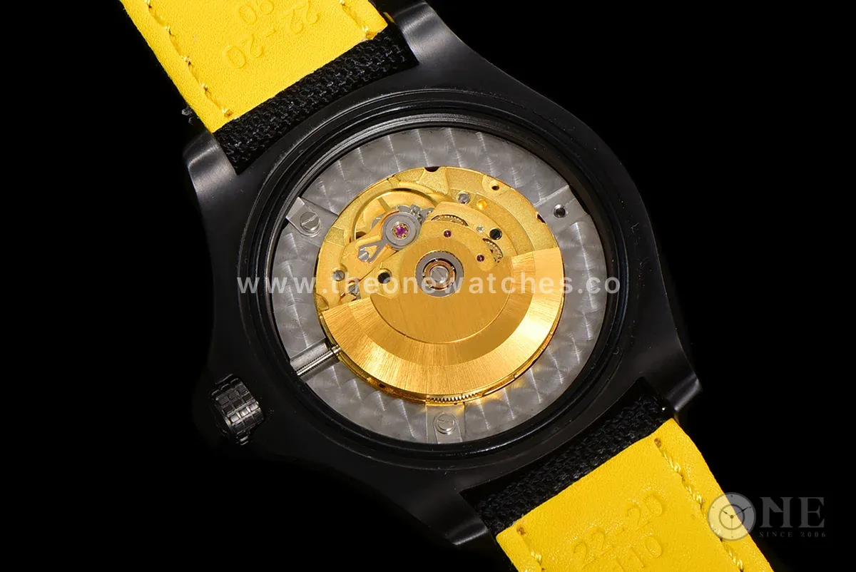 Avenger Automatic 45 Yellow Dial in PVD
