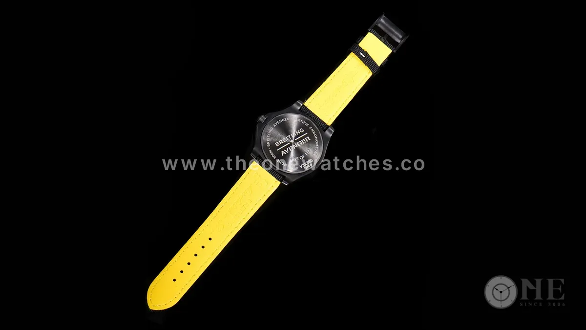 Avenger Automatic 45 Yellow Dial in PVD