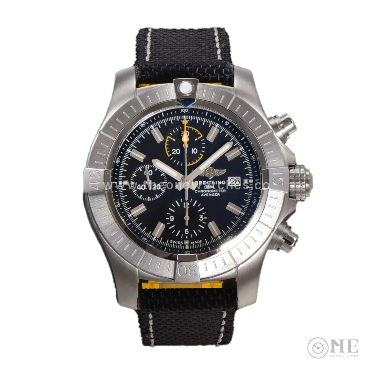 Avenger Bandit Black Dial in Steel