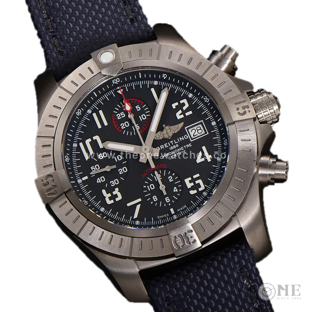 Avenger Bandit Black Dial in Titanium