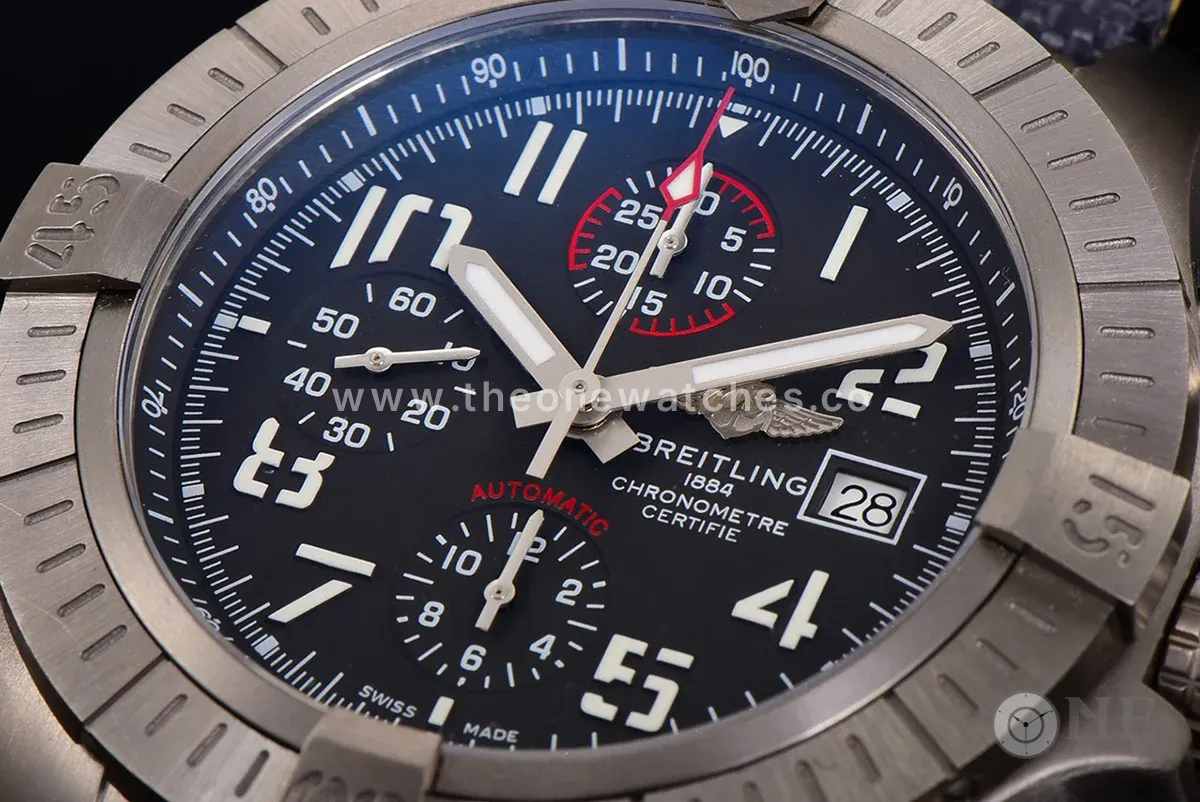 Avenger Bandit Black Dial in Titanium