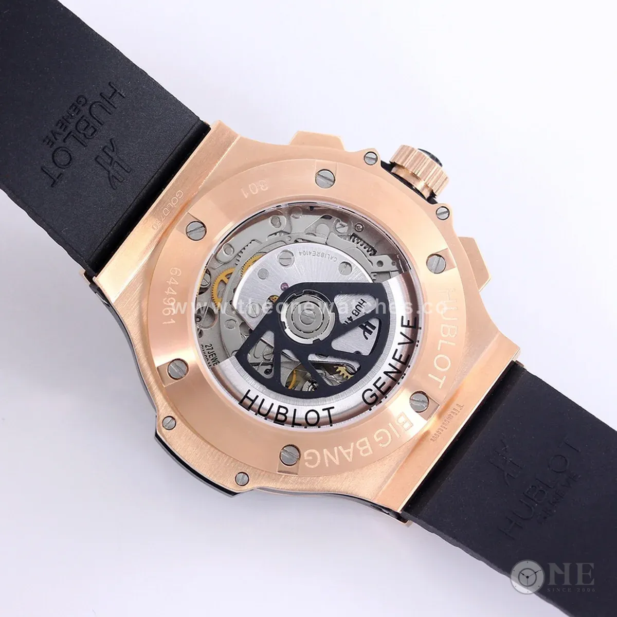 Big Bang Chronograph Evolution Rose Gold Numerals Markers