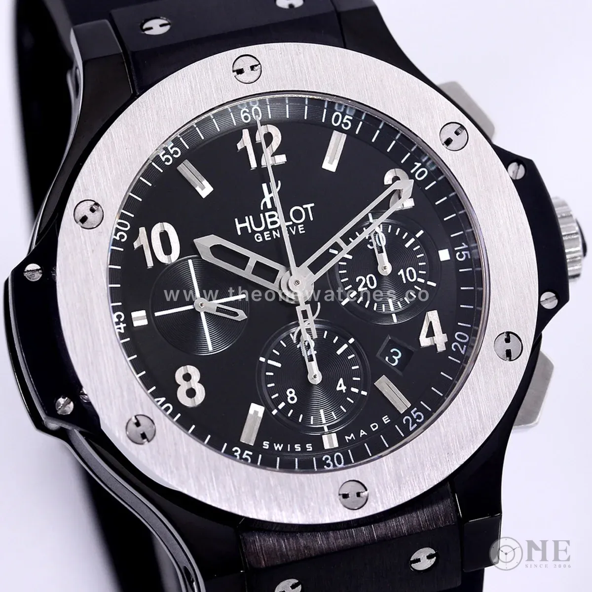 Big Bang Chronograph Ice Bang Ceramic Numerals Marker