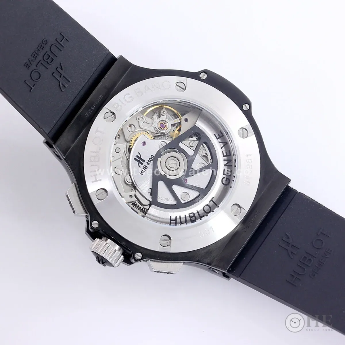 Big Bang Chronograph Ice Bang Ceramic Numerals Marker