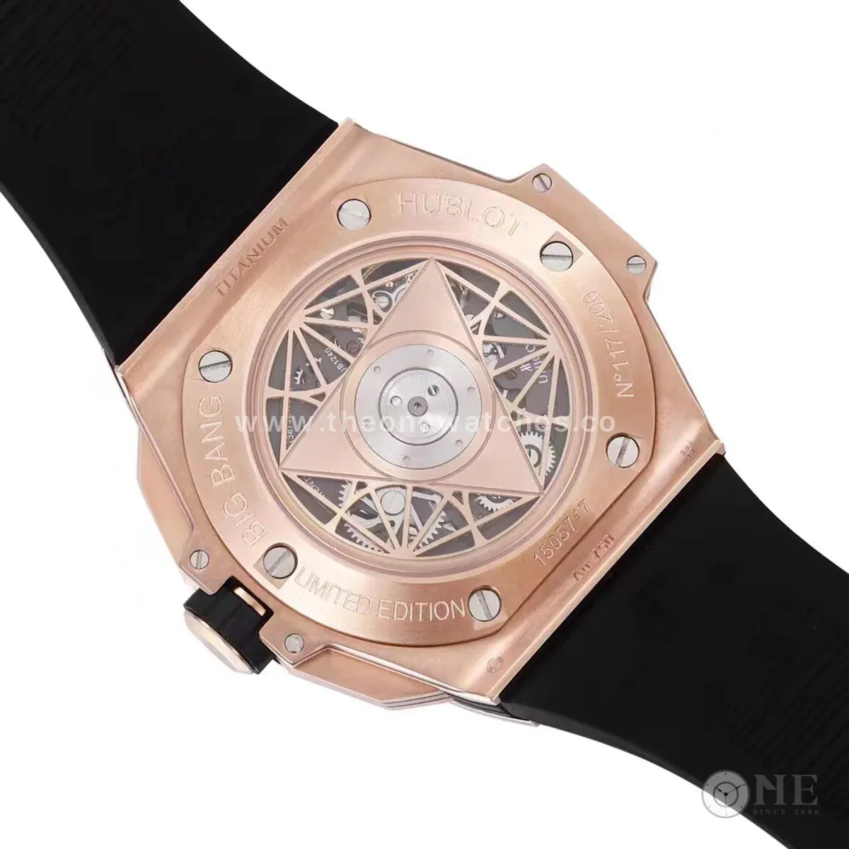 Big Bang Sang Bleu II Blue Dial in Rose Gold