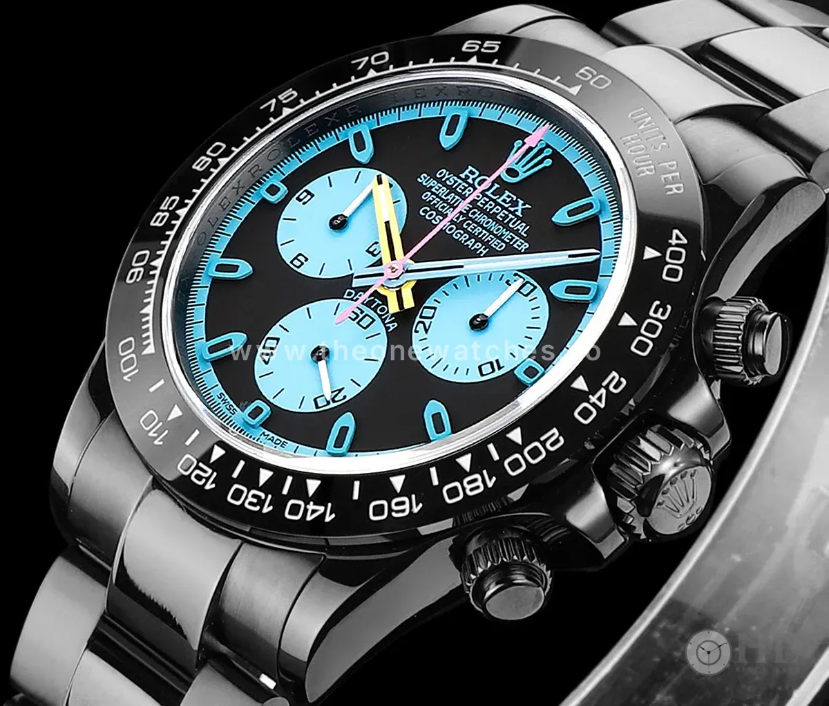 Blaken Daytona Black/Blue Dial