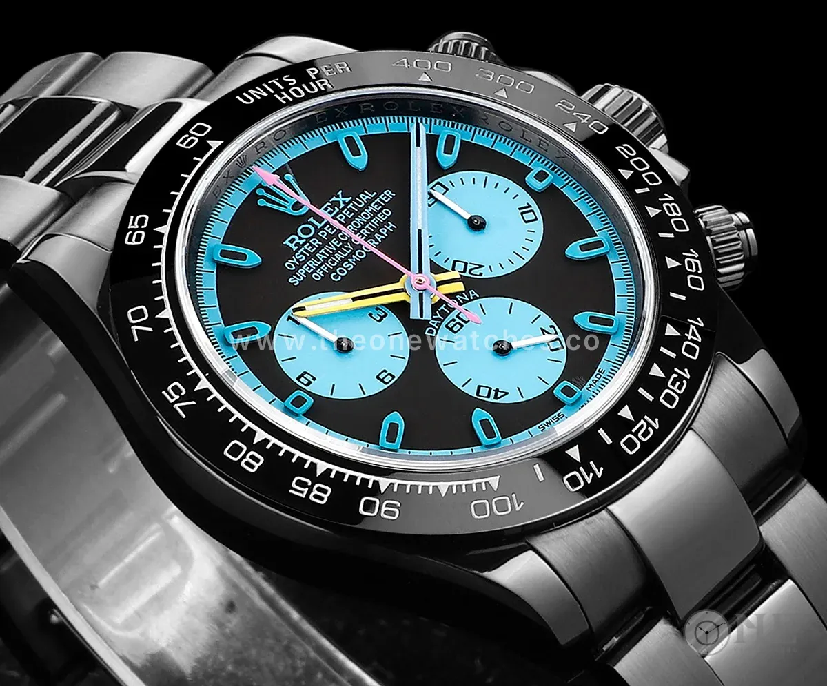 Blaken Daytona Black/Blue Dial