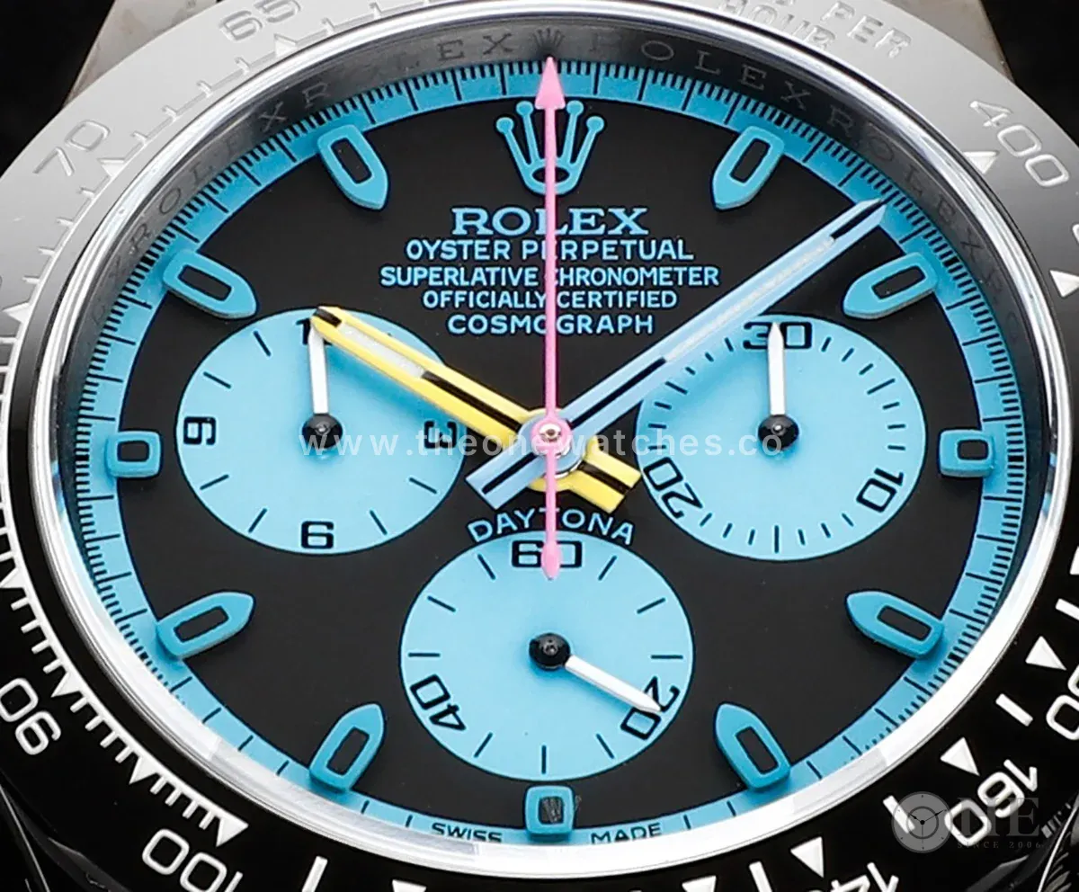 Blaken Daytona Black/Blue Dial
