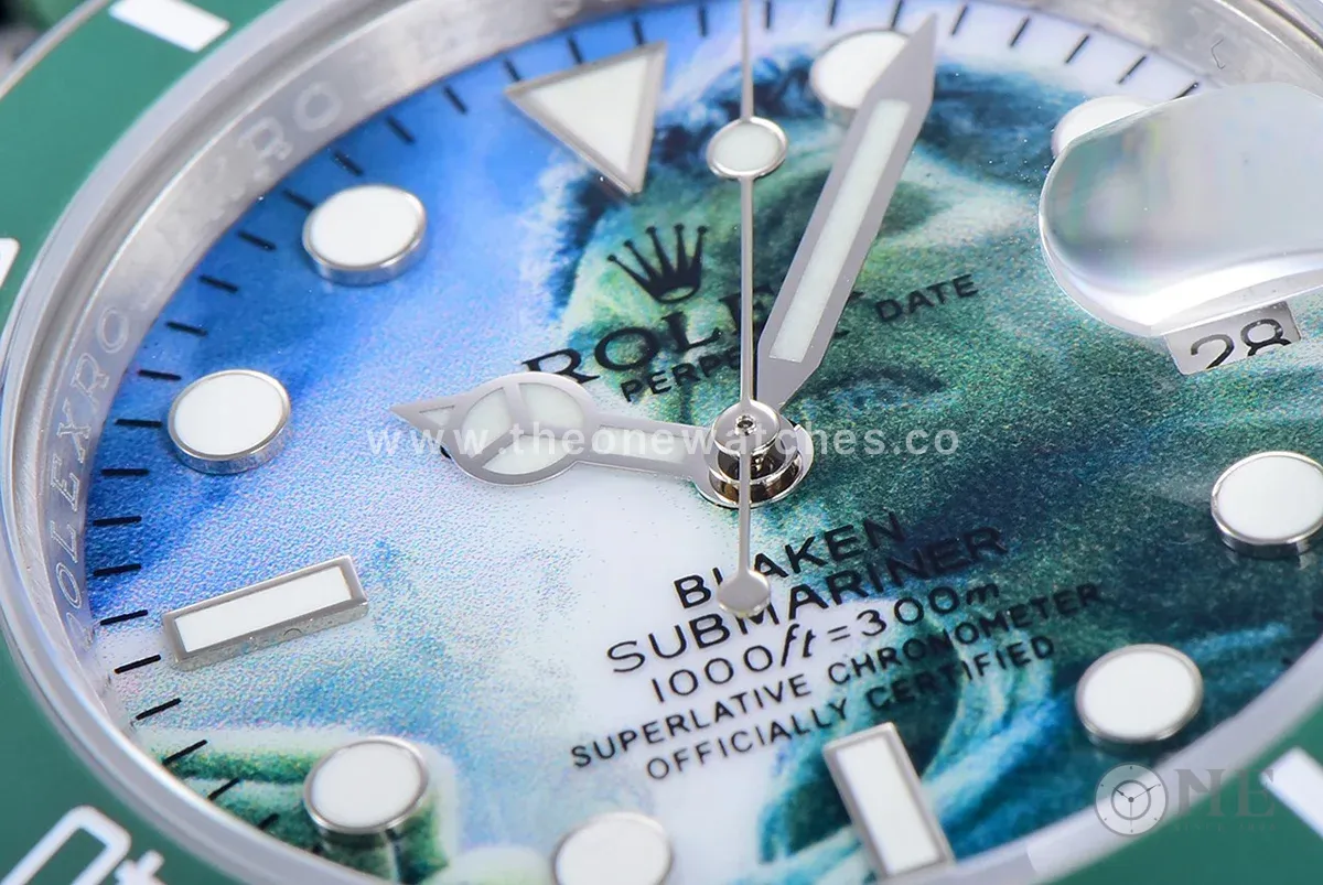 Blaken Submariner 116610 Hulk Dial on Bracelet
