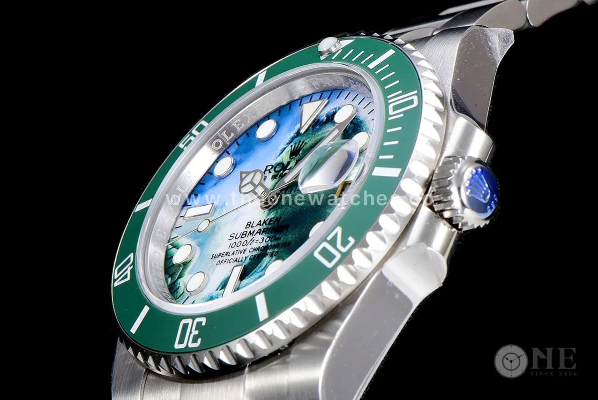 Blaken Submariner 116610 Hulk Dial on Bracelet