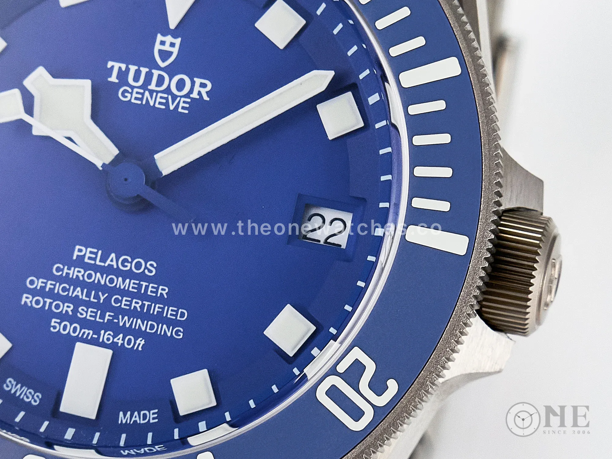 Blue Pelagos XF 1:1 Best Edition on Titanium Bracelet A2824 V5