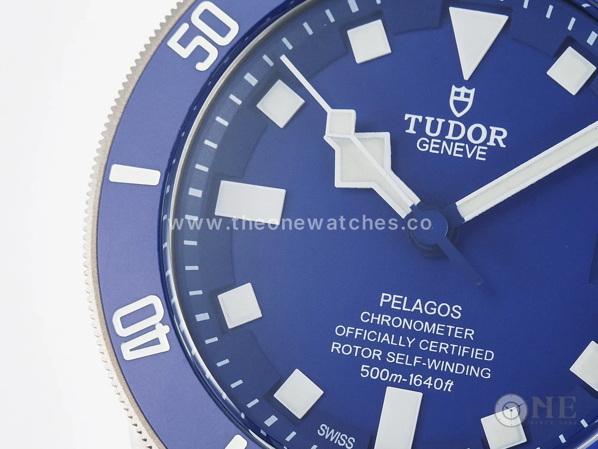 Blue Pelagos XF 1:1 Best Edition on Titanium Bracelet A2824 V5