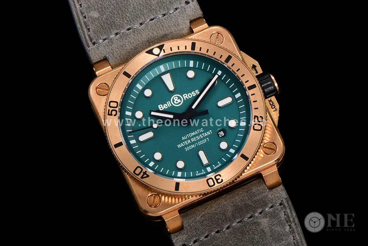 BR 03-92 Diver Green Bronze