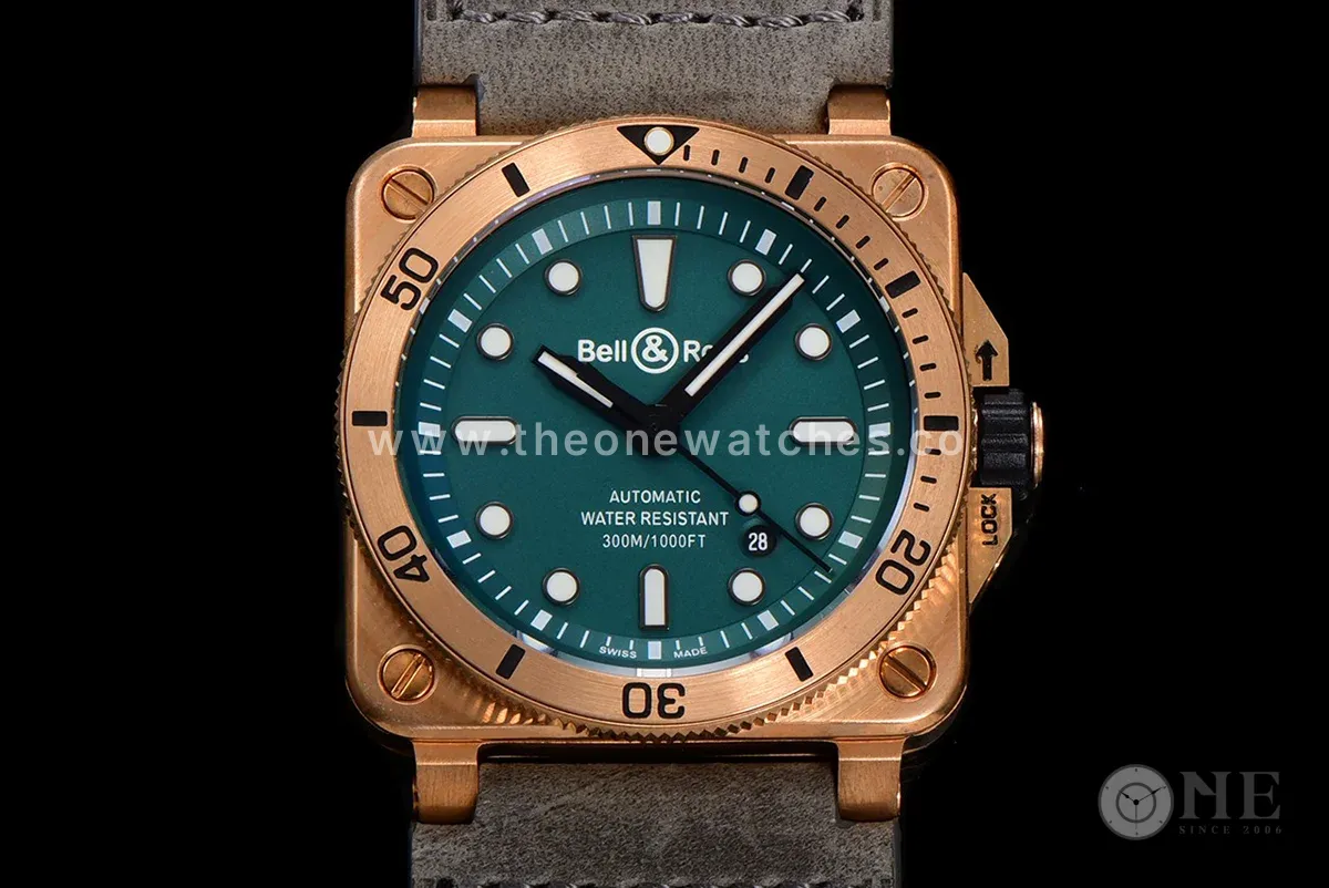 BR 03-92 Diver Green Bronze