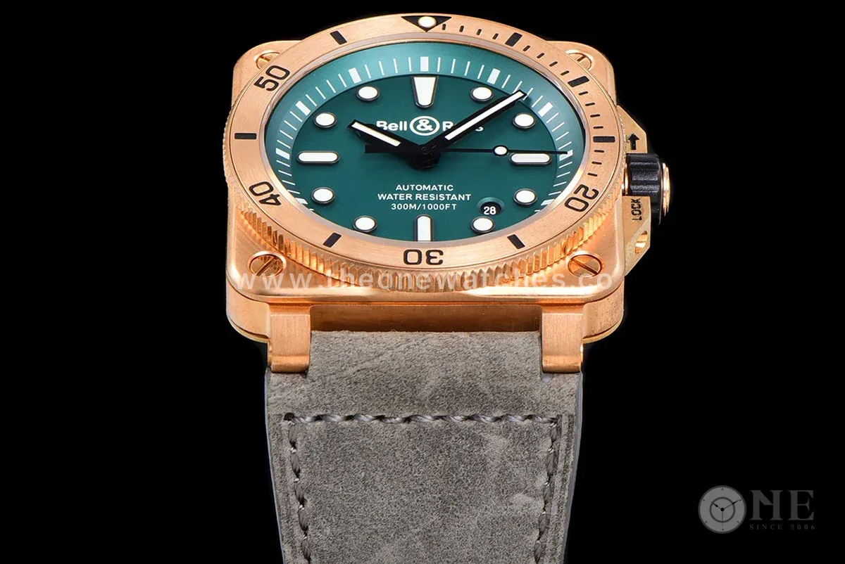 BR 03-92 Diver Green Bronze