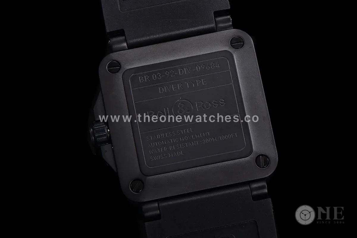 BR 03-92 Green Dial in PVD