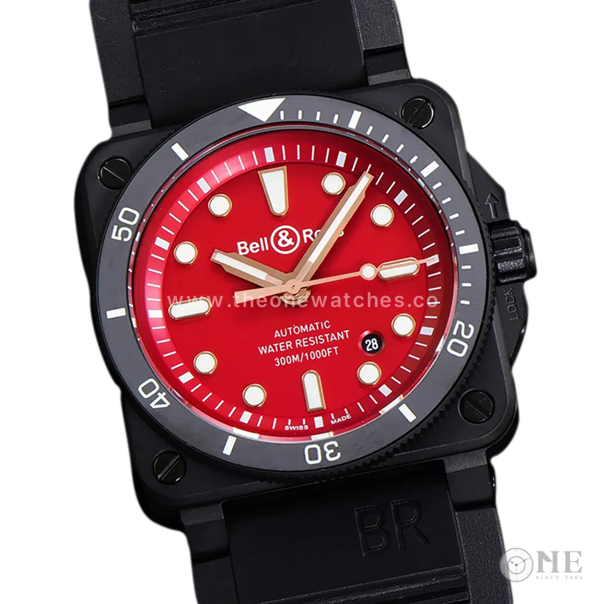 BR 03-92 Red Dial in PVD