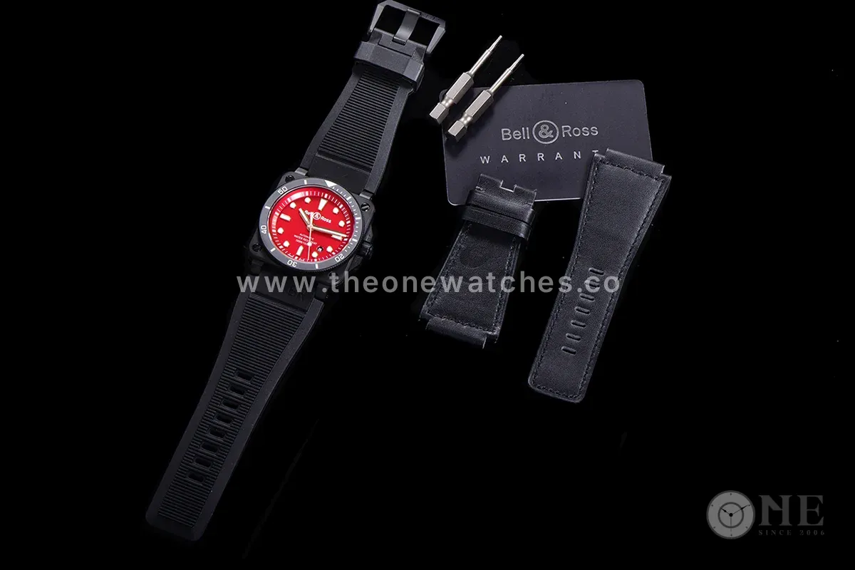 BR 03-92 Red Dial in PVD