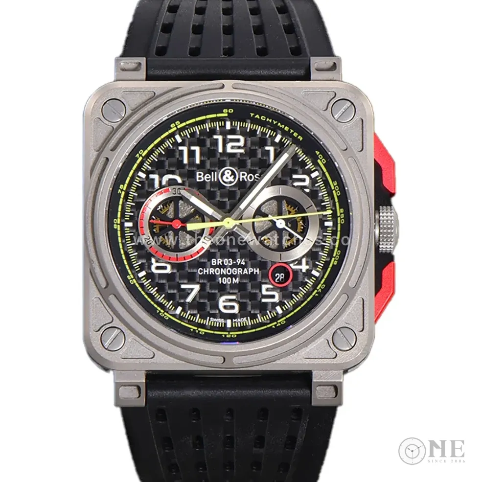 BR 03-94 Chrono Black Dial