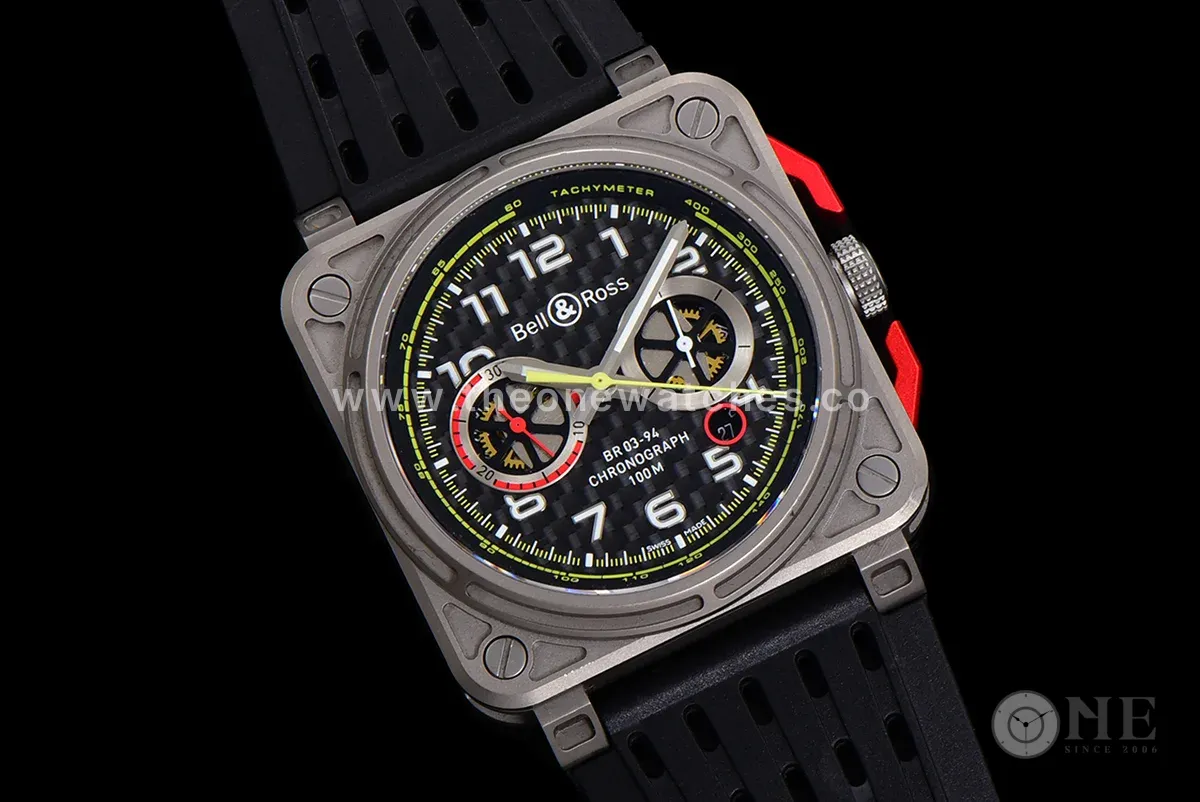 BR 03-94 Chrono Black Dial