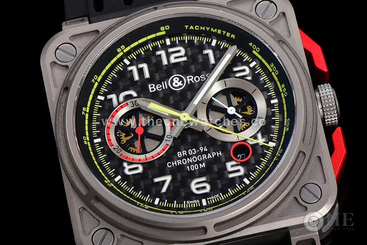 BR 03-94 Chrono Black Dial