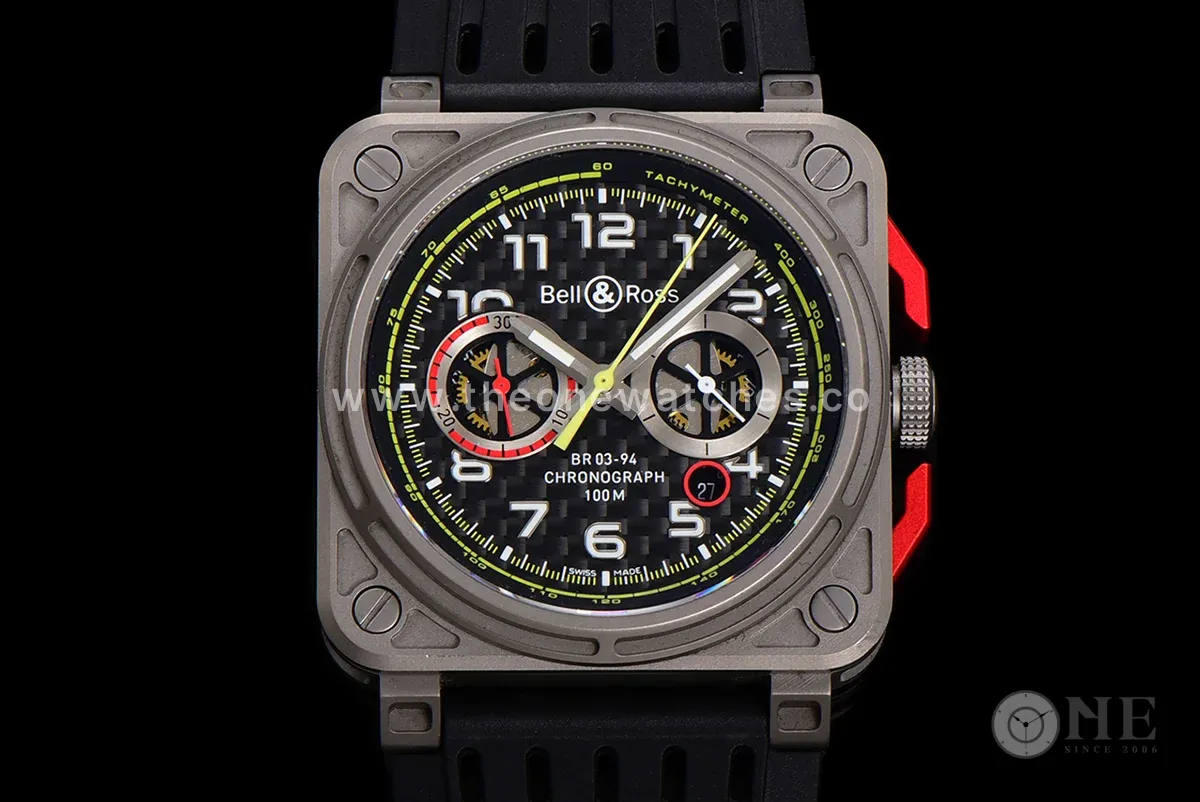 BR 03-94 Chrono Black Dial