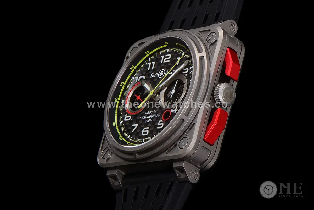 BR 03-94 Chrono Black Dial