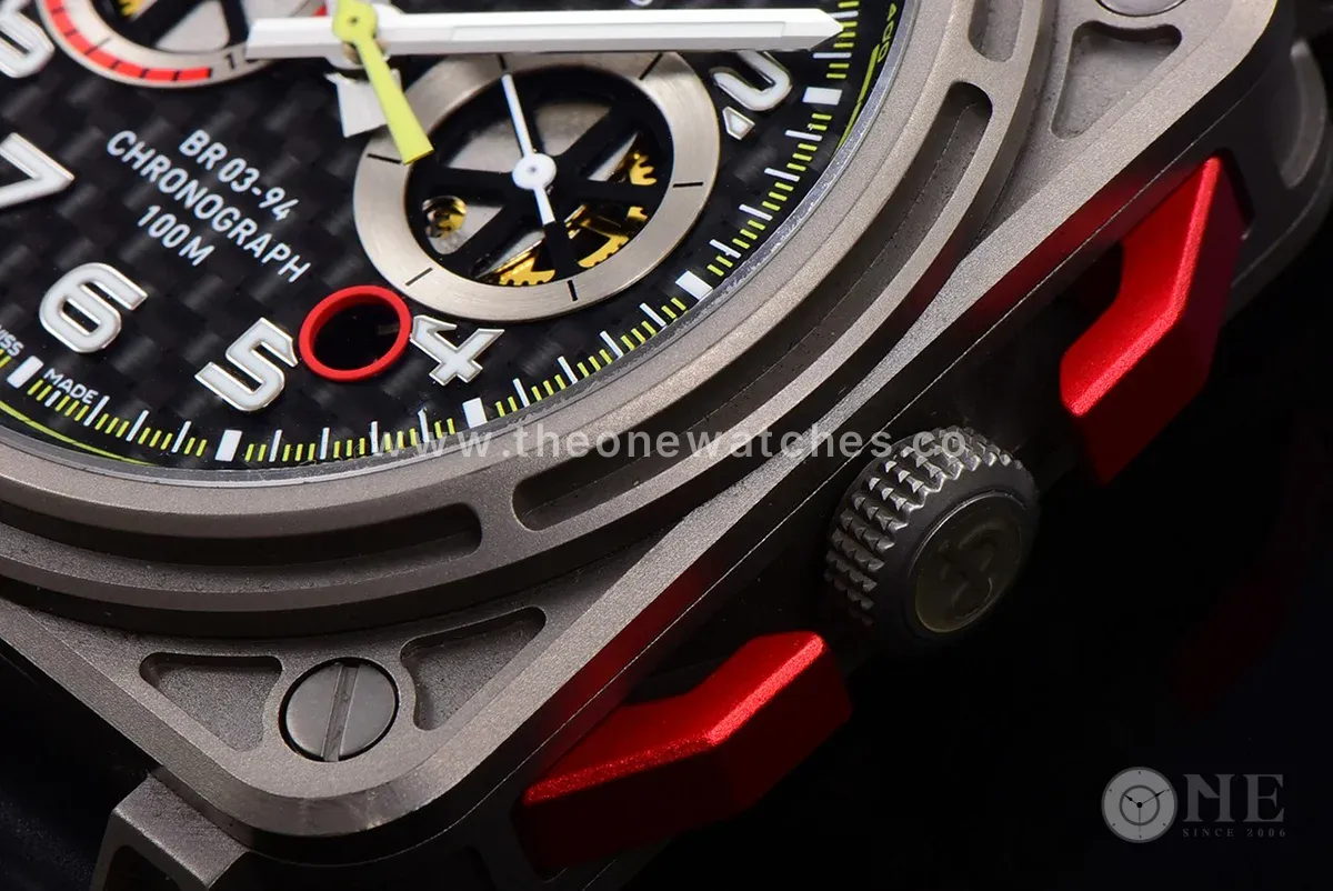 BR 03-94 Chrono Black Dial