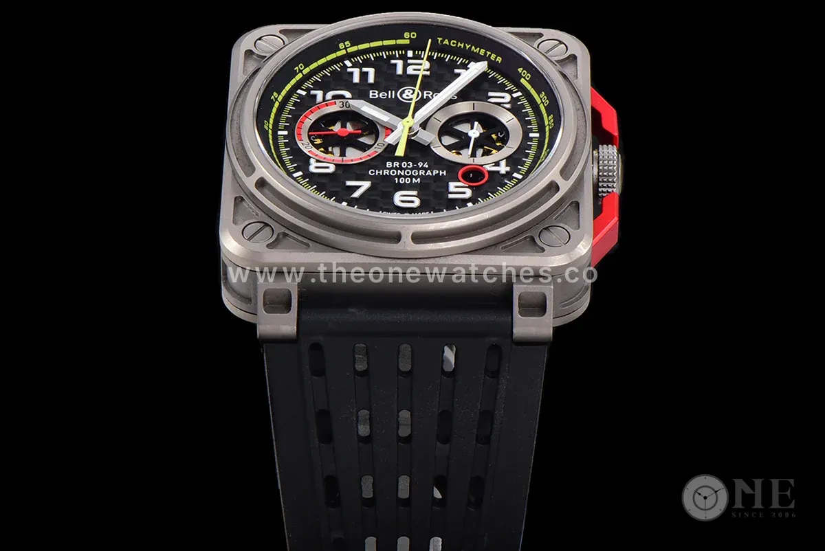 BR 03-94 Chrono Black Dial