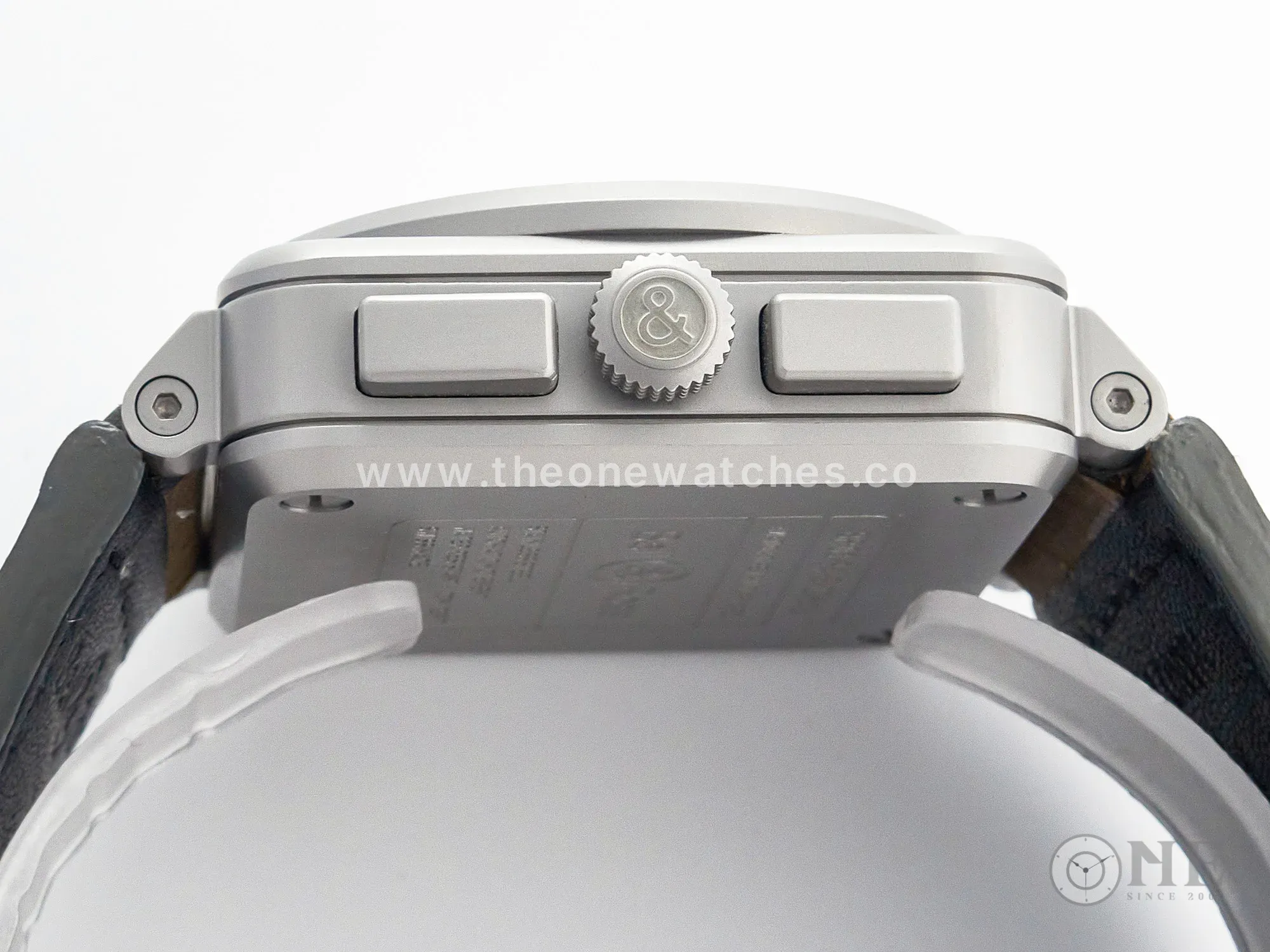 BR 03-94 Horolum Chronograph 1:1 Best Edition Brown Dial on Leather Strap Asia 7750