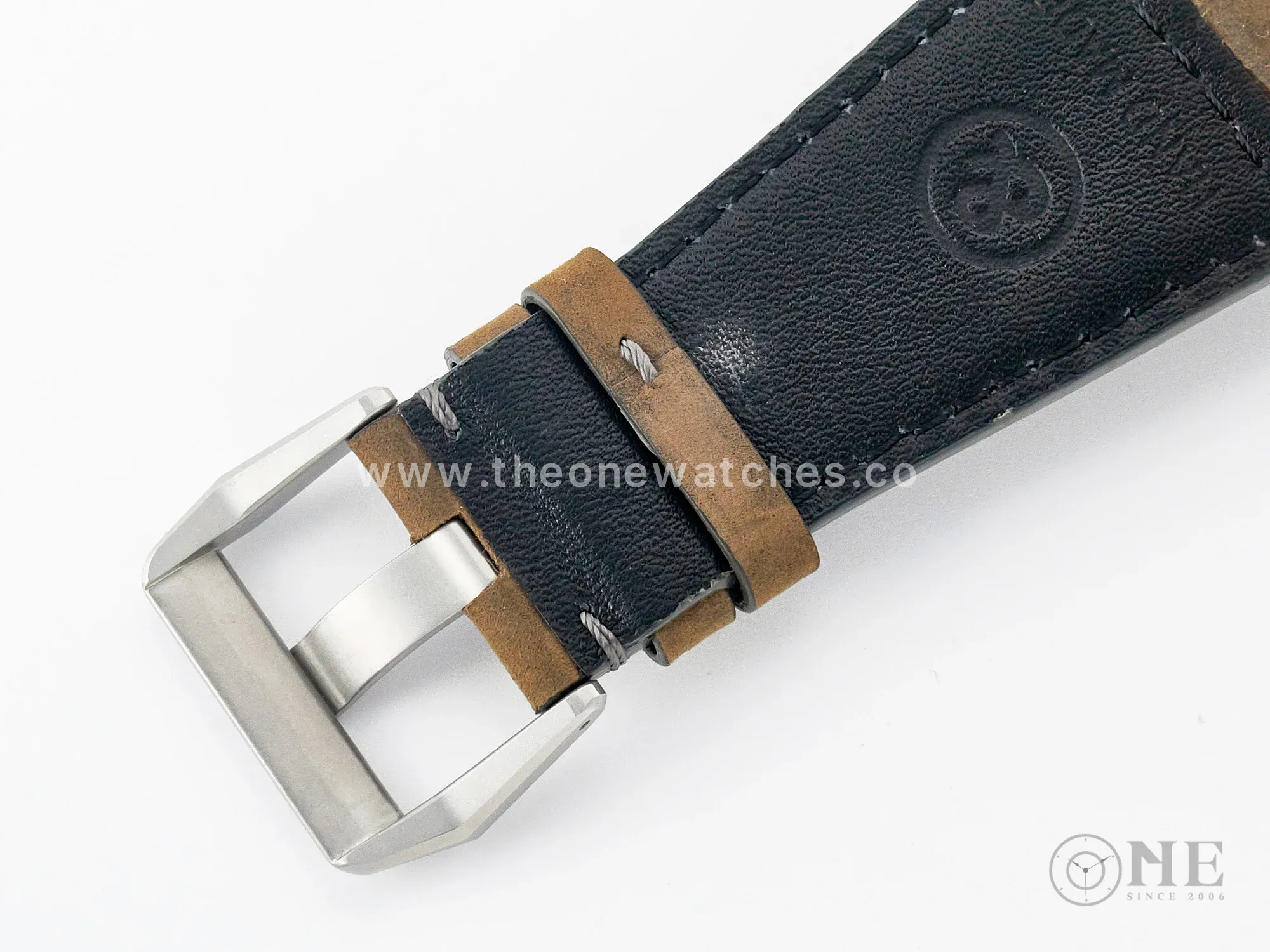BR 03-94 Horolum Chronograph 1:1 Best Edition Brown Dial on Leather Strap Asia 7750