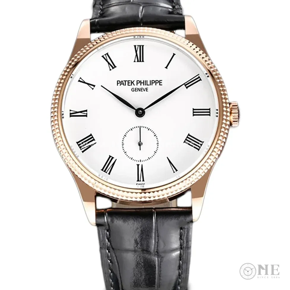 Calatrava 5119G White Dial in Rose Gold