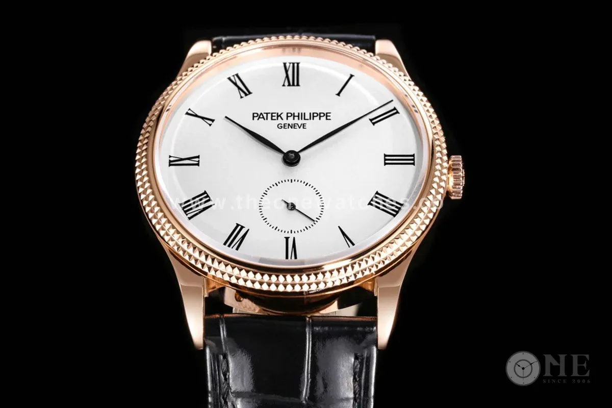 Calatrava 5119G White Dial in Rose Gold