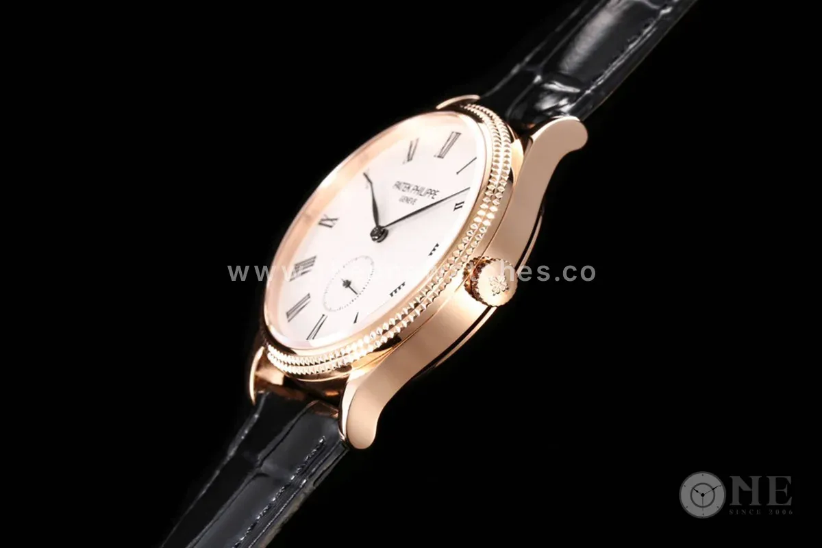 Calatrava 5119G White Dial in Rose Gold