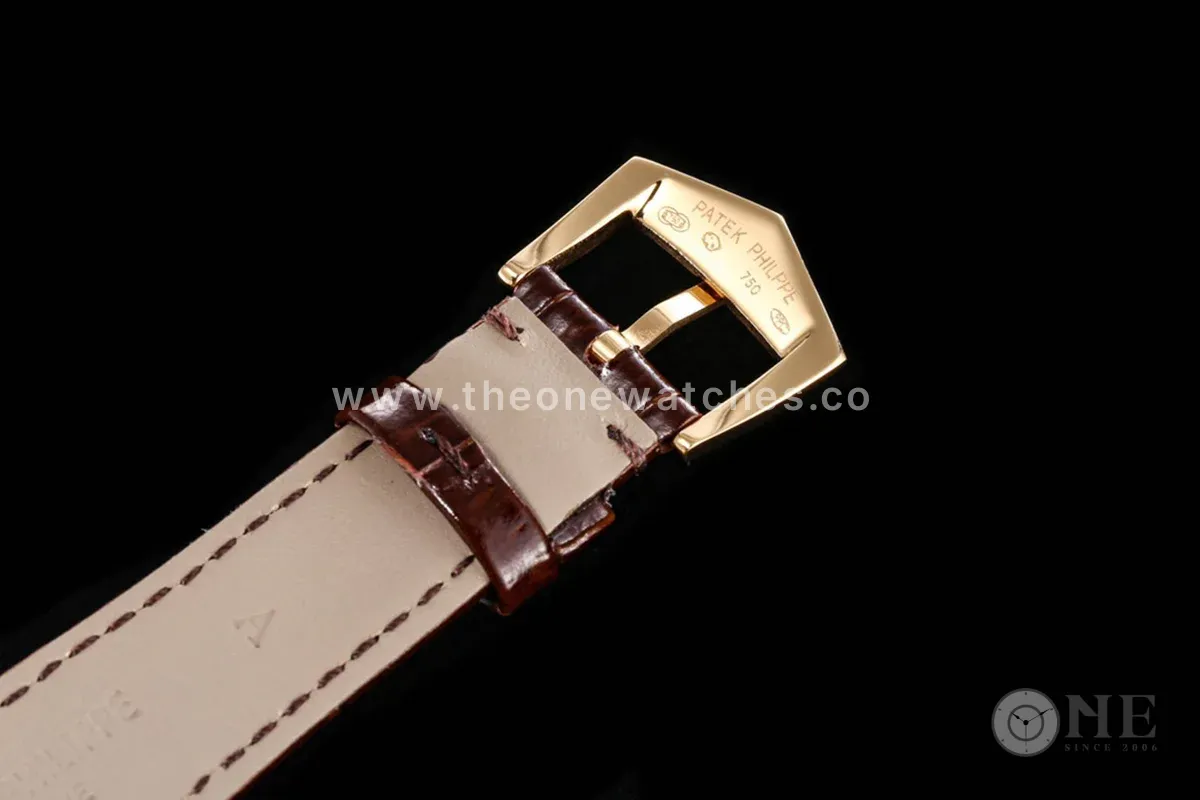 Calatrava 5119G White Dial in Yellow Gold