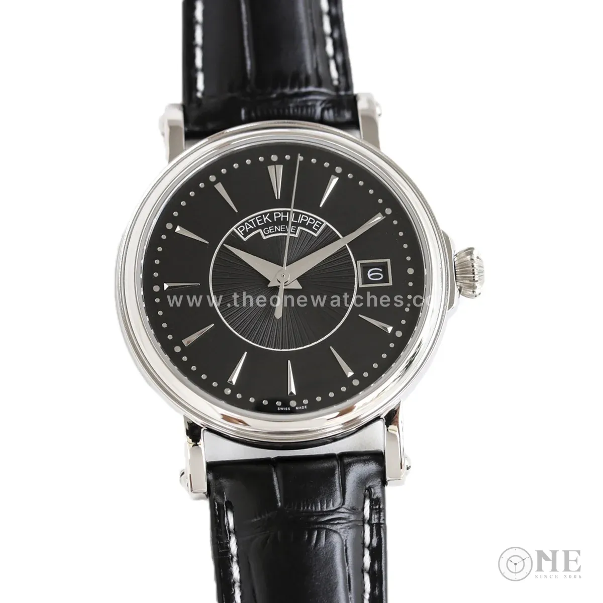 Calatrava 5153 Black Dial in White Gold