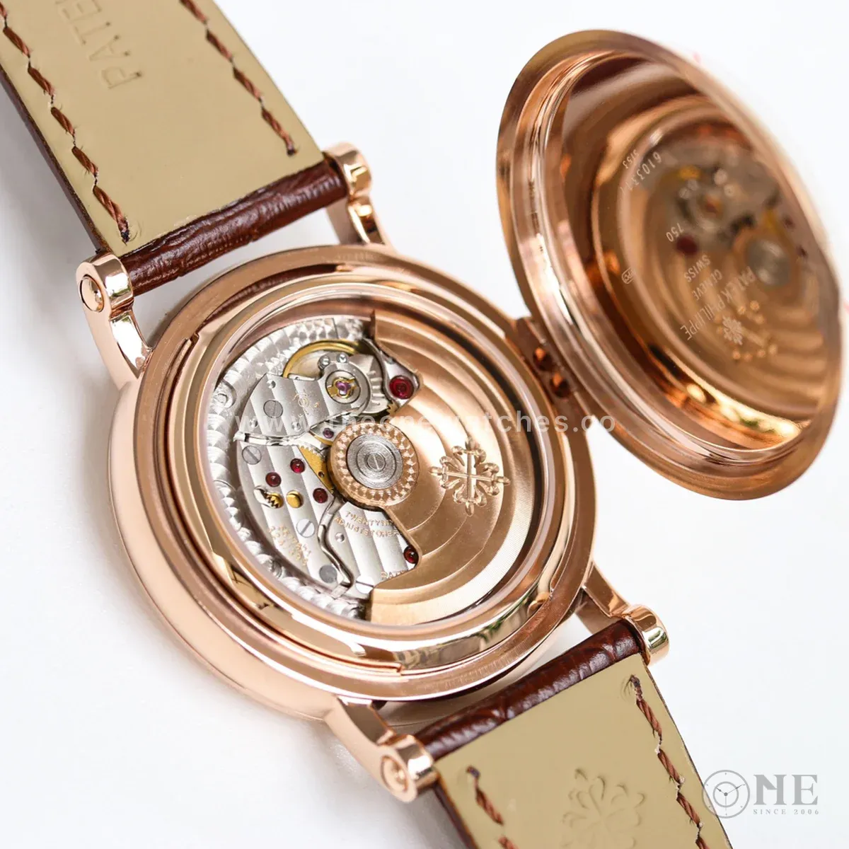 Calatrava 5153J-011 White Dial in Pink Gold