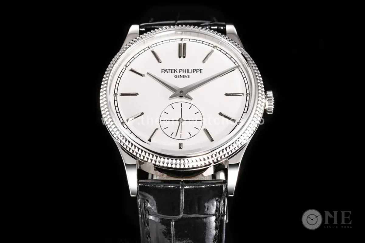 Calatrava 6119G White Dial in White Gold