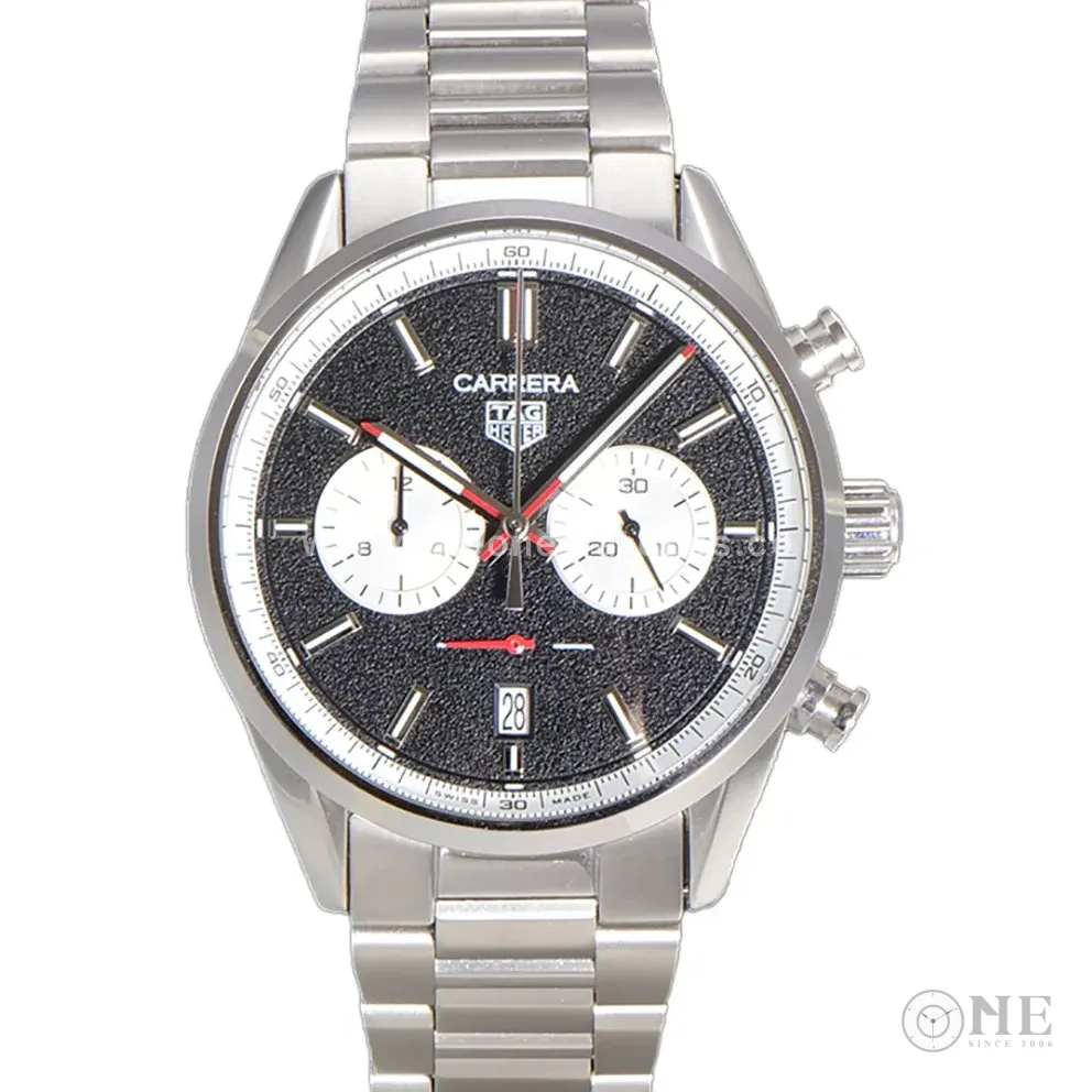 Carrera Chronograph 43 Black Dial