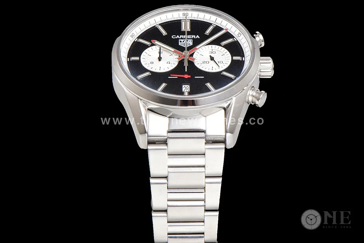 Carrera Chronograph 43 Black Dial
